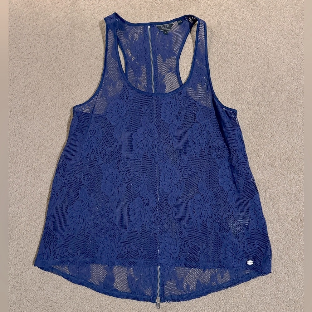 Guess lace tank top